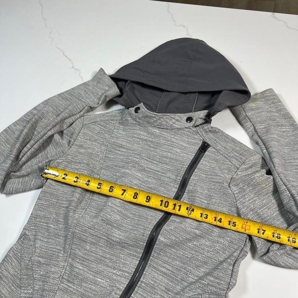 Lululemon Moto Jacket Womens Grey Space Dye Asymmetri… - Gem