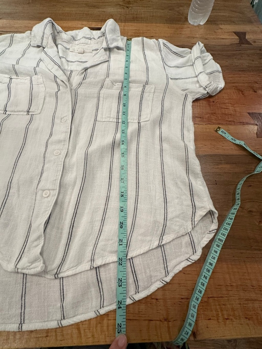 Thread + Supply Striped Button-Down Camp Shirt - image 11