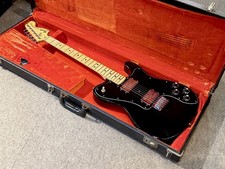 Fender 1973 Telecaster Deluxe Black Used Electric Guitar