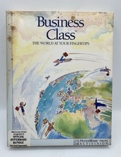 Vintage 1987 BUSINESS CLASS The World at Your Fing For Apple Macintosh Comput.