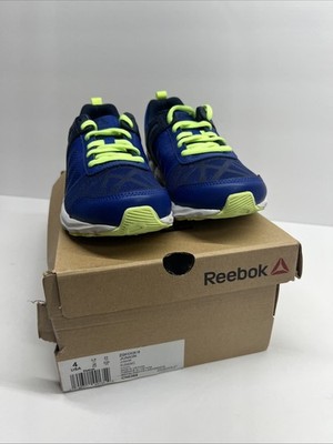 Size 4 - Juniors Reebok Zigkick 2k18 Blue Pink