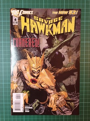 THE SAVAGE HAWKMAN #4 COVER A (2011 SERIES) , NEW 52 Direct , NM NEAR MINT WP