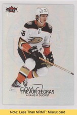2021 Upper Deck Fleer Ultra Medallions Platinum 14/100 Trevor Zegras READ 0il7