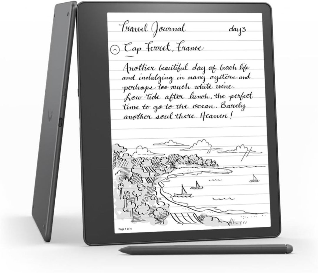 Amazon - Kindle Scribe Digital Notebook - 64GB with Pen - 2022