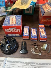 1945-1949  WILLYS  DISTRIBUTOR CAP TUNE UP KIT CJ-2 CJ-2A NEW NOS USA MADE PARTS