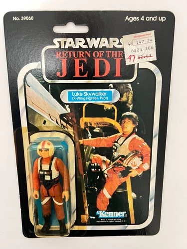 1983 Kenner Return of The Jedi Luke Shywalker x Wing Pilot Action Figure