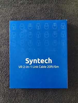 Syntech 2-in-1 VR Link Cable 20FT - USB A & USB C
