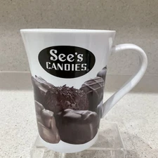See's Candies Chocolate Candy Ceramic Coffee Mug
