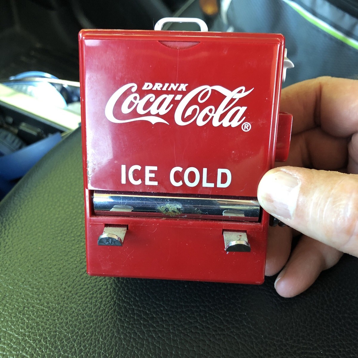 Coca-Cola ボトルデザイン プレート 1995年製 22cm 投入口有 Coca-Cola
