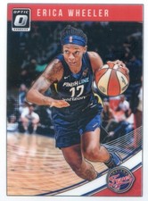 2019 Panini Donruss WNBA Base OPTIC Parallel #81 ERICA WHEELER FEVER