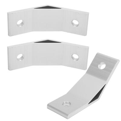 10 Stück 135-Grad-Eckstreben aus Aluminiumlegierung für Rahmenstützverbinder