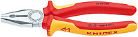 KNIPEX Kombizange 03 06 200 Lineman's pliers Steel Plastic Red/Orange 03 06 200
