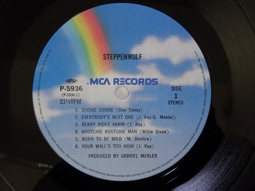 Steppenwolf MCA Records P-5936 Japan VINYL LP OBI - Imagen 3 de 3