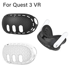 Silicone Protective Case Anti-slip Cover for Quest 3 VR Glasses Accessories