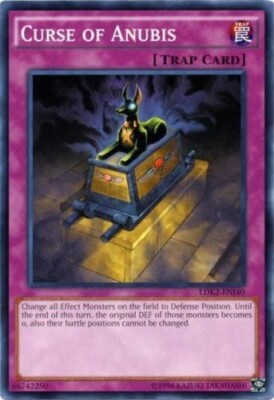 YUGIOH - Curse of Anubis - LDK2-ENJ40 - Unlimited Ed - Common -NM/M