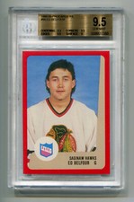 1988 Procards IHL Saginaw 95 Ed Belfour Rookie Card RC BGS 9.5 Gem Mint MT HOF. rookie card picture