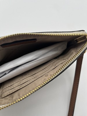 Michael Kors Jet Set Travel Large Wristlet Clutch - Beige for sale  