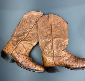 botas tony lama avestruz