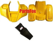 Kazuma Meerkat Fender Plastic Body & Black Grill Redcat 50CC 50 ATV QUAD Yellow