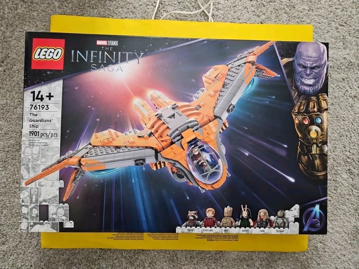 SHIPS FAST! LEGO Marvel The Guardians' Ship 76193 (READ