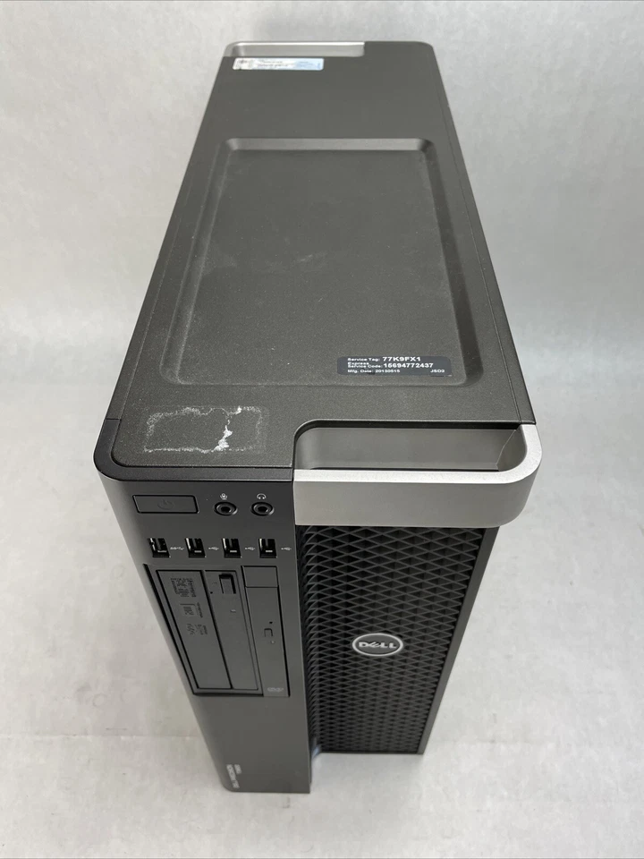 Dell Precision T3600 MT Intel Xeon E5-2670 2.6GHz 32GB RAM No HDD No OS - Image 3 of 4