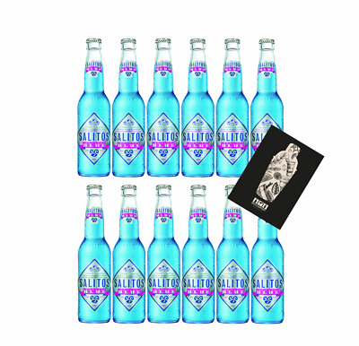 Salitos 12er Set Bier Salitos Blue Beer 12x 0,33L (5% Vol) inkl. Pfand MEHRWEG 