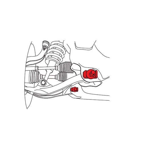 Регулируемый передний прогиб/кастер SPC 86252 для Ford F-150 Qty 2 2004-2023 годов выпуска - Изображение 4 из 4