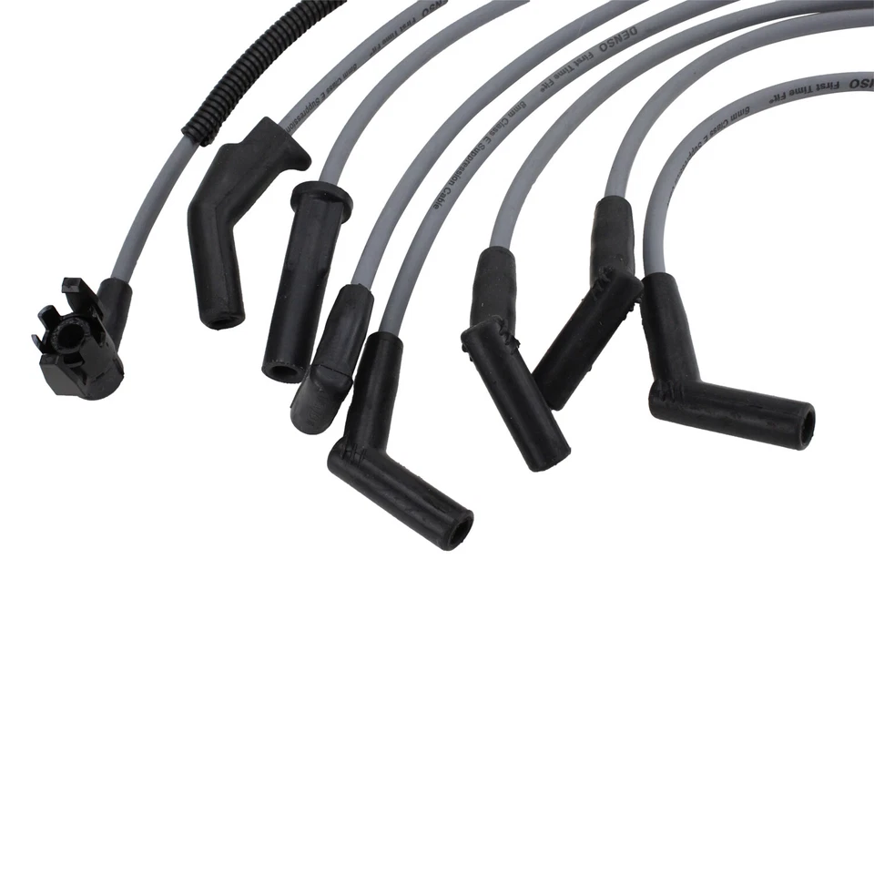 For Ford Bronco II Ranger V6 Ignition Spark Plug Wire Set 8mm DENSO 671-6073 - Image 3 of 4