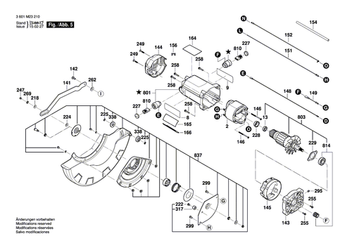 Neu Original Bosch 1609B04992 Gehrungszaun - Bild 5 von 6