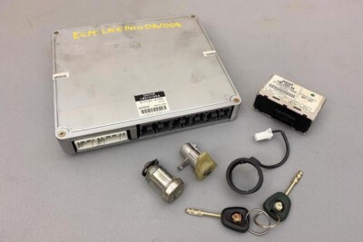 Motorsteuergerät / ECM + TRANSPONDER + SCHLÜSSELSATZ LNC1410DA - Jaguar XJ8 3.2 V8 #4462