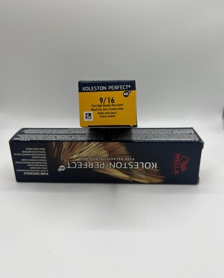 WELLA KOLESTON PERFECT ME+ HAIR COLOR VERY LIGHT BLOND/ASH VIOLET 9/16 2oz/57g