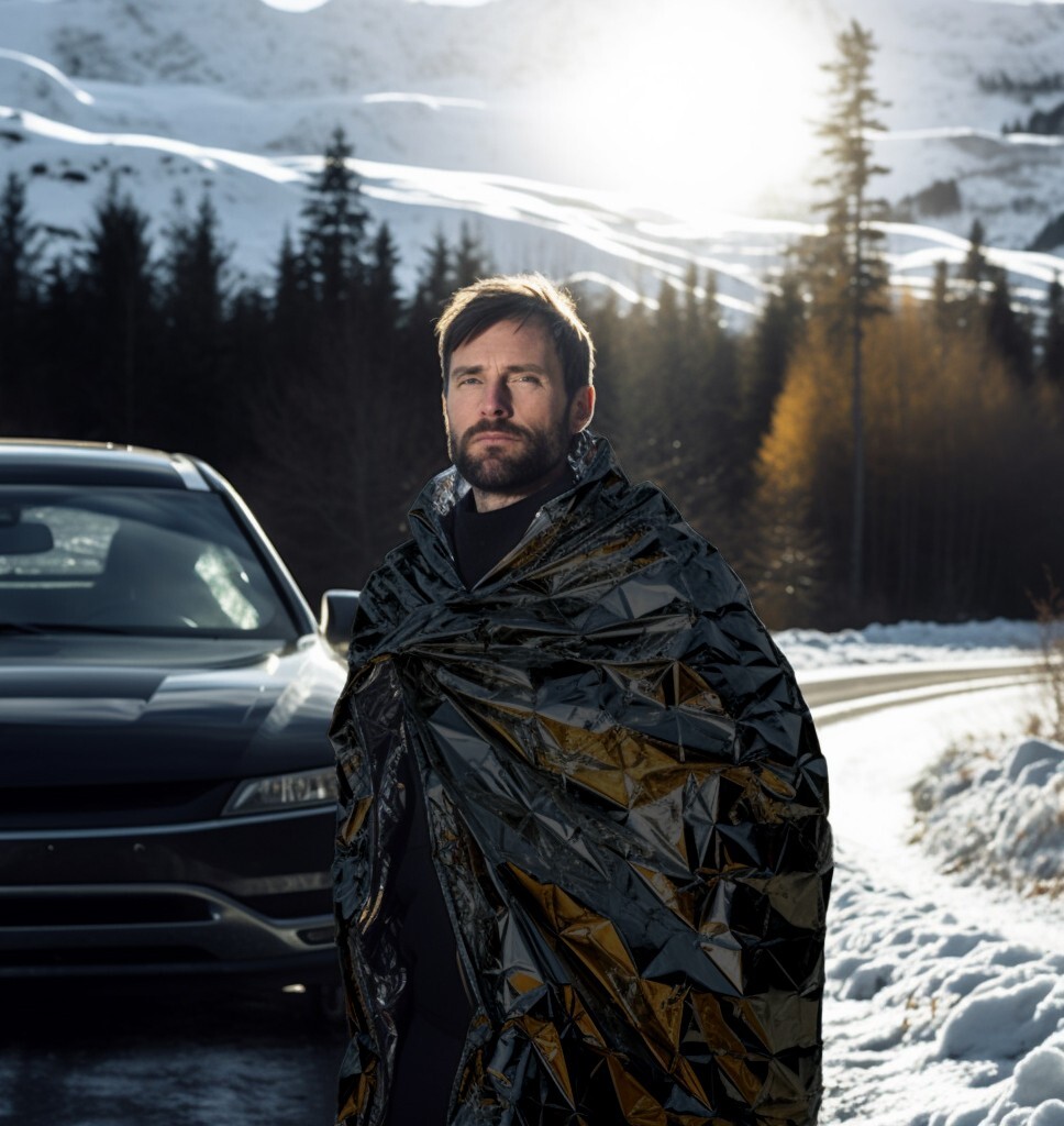 Emergency Blankets NASA Designed Extra Large Thermal Foil Mylar Space