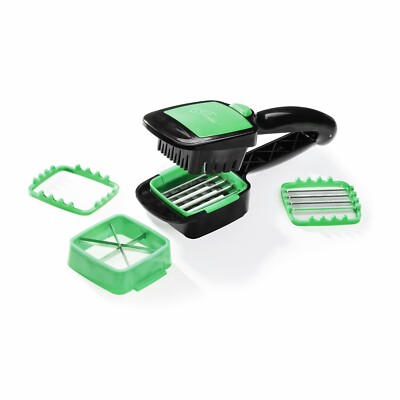 Genius Nicer Dicer Quick Set 5-tlg Gemüseschneider Zwiebelschneider Zwiebeln