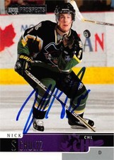 Nick Schultz autographed Hockey Card 2000 Upper Deck Prospects #51