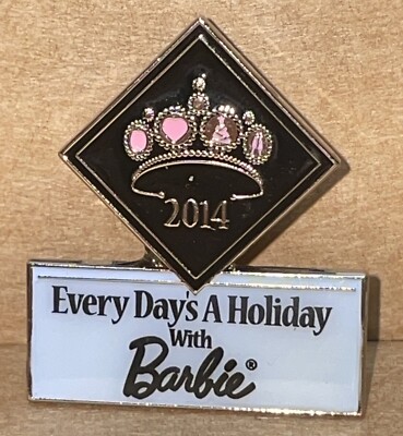 EVERYDAY'S A HOLIDAY WITH BARBIE CONVENTION PIN NASHVILLE AL 2014