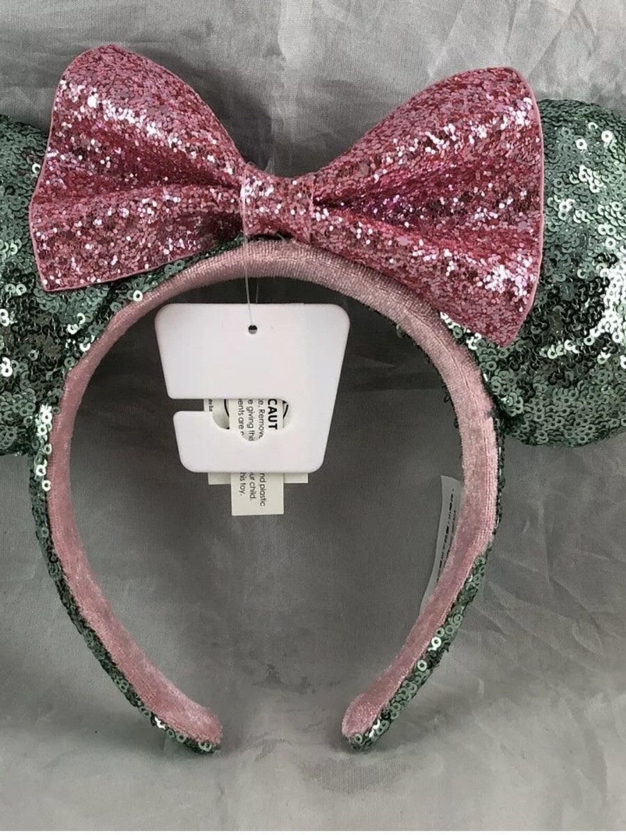 Disney Parks Sugar Rush Mint Green Pink Glitter Minnie  display picture 1
