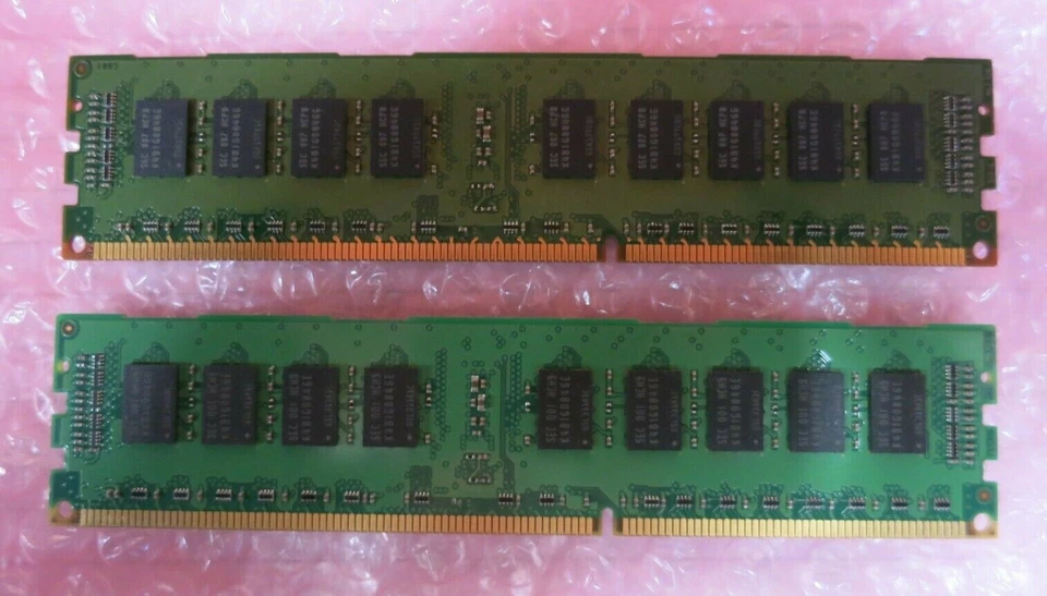 Samsung M393B5673EH1-CH9 4GB (2x2GB) 2Rx8 PC3-10600 DDR3 240P ECC CL7 Memory - Image 2 of 4