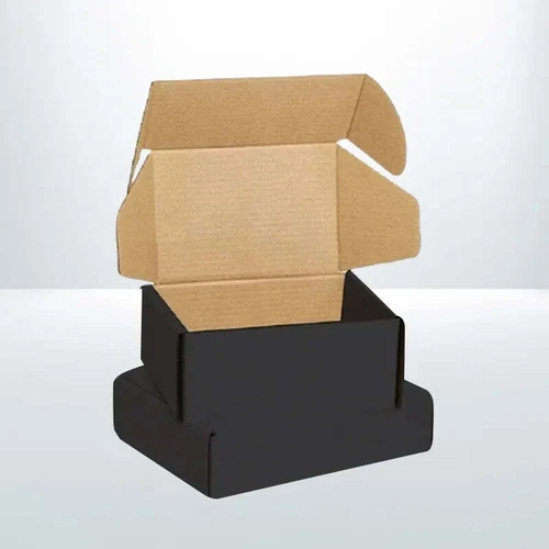 100pcs Black Mailing Box 150 x 100 x 75mm self lock Shipping Carton Small items