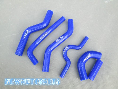 RED Silicone Radiator Hose For Kawasaki KXF250 KX250F Kit 2008-2007 07 08 New - Picture 6 of 6