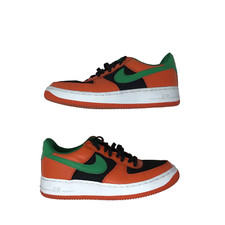 Nike Air Force 1 Low Carnival Orange Flash Green White Black 307334-831 Men's 10