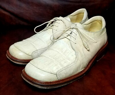 Forti Crocodile?Dress Shoes w/Belt! Sz 8.5(M) | eBay