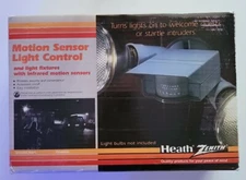 Motion Sensor Light Control Heath Zenith Light Fixture With Infrared.