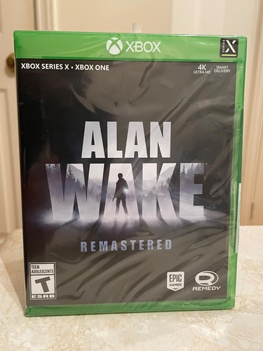 Alan Wake: Remastered Xbox One/Xbox Series X 2021 BRAND NEW SEALED RARE