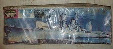 Life Like Hobby Kit I.M.S. Yamato Model TableTop Navy Battleship Vintage 10B 