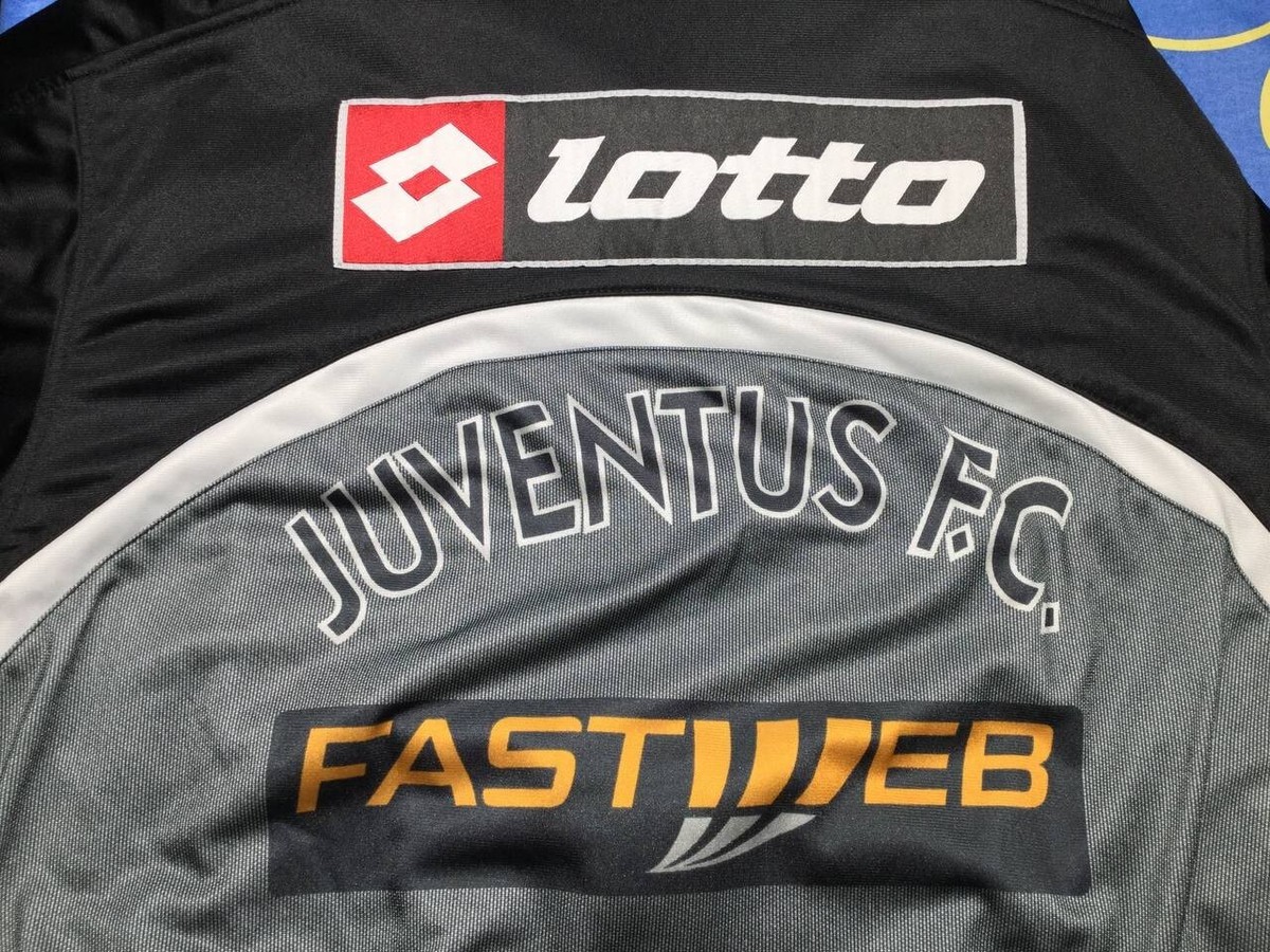 旧ロゴ　希少　入手困難　ユベントス Juventus Lotto ベンチ LOTTO ユベントス 02/03(H)S/S LS203595 ホワイト 代表・クラブ