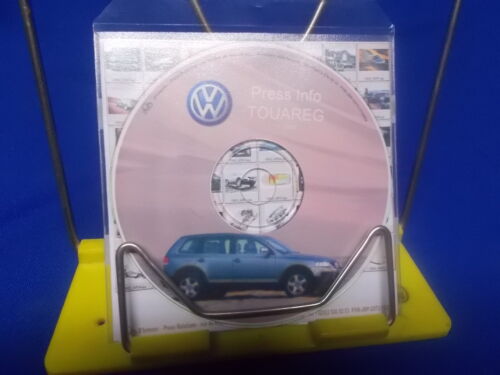 161) VW Volkswagen Touareg 2002 PC CD - DVD Media Prasa Informacje Press Pack - Zdjęcie 1 z 3