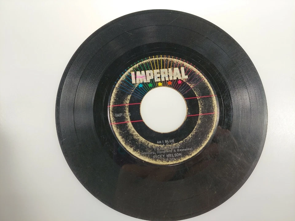 Ricky Nelson 1957 7” 45 EP RICKY Am I Blue/I’m Confessin’ IMPERIAL 155 — 第 2/2 张图片