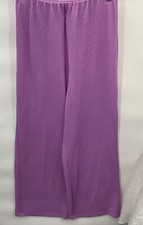 Minkpink Lilac Unity Textured Pants Womens Medium Australia Wide Leg