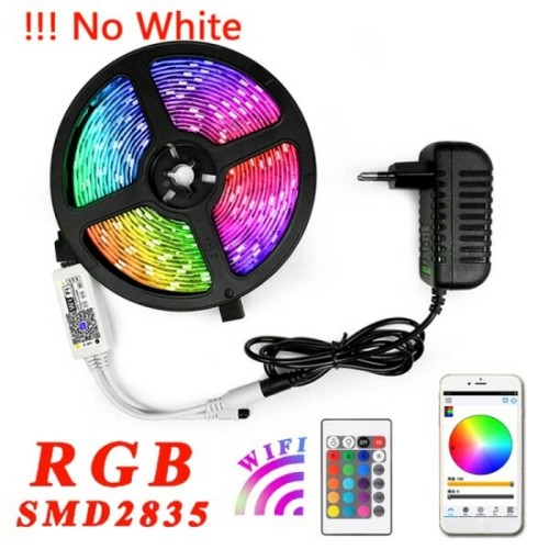 2835 RGB 5M DC12V Ribbon diode led Strips Light Flexible IR WIFI Controller - Picture 12 of 12
