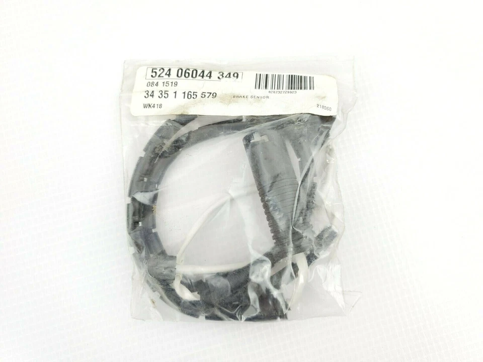 Sensor de desgaste de pastillas delanteras freno de disco BMW X5 2000-2006 52406044349 34351165579 Foto 2 de 2